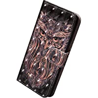 Herbests Case Cover compatible con Samsung Galaxy S10 Funda de PU Piel Cartera Carcasa Dibujos Colores Funda Caso…